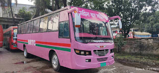 বগুড়ার সড়কে এবার গোলাপি বাস, শুধু নারীদের জন্য বিশেষ সার্ভিস