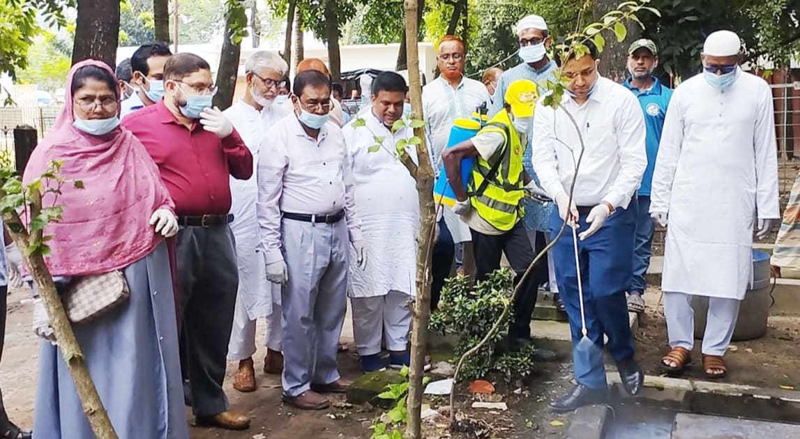 দুপচাঁচিয়ায় ডেঙ্গু প্রতিরোধে পরিচ্ছন্নতা অভিযান উদ্ধোধন