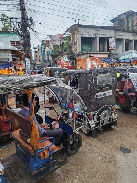 ৩ হাজার অটোরিকশার দাপটে শেরপুরের মহাসড়ক