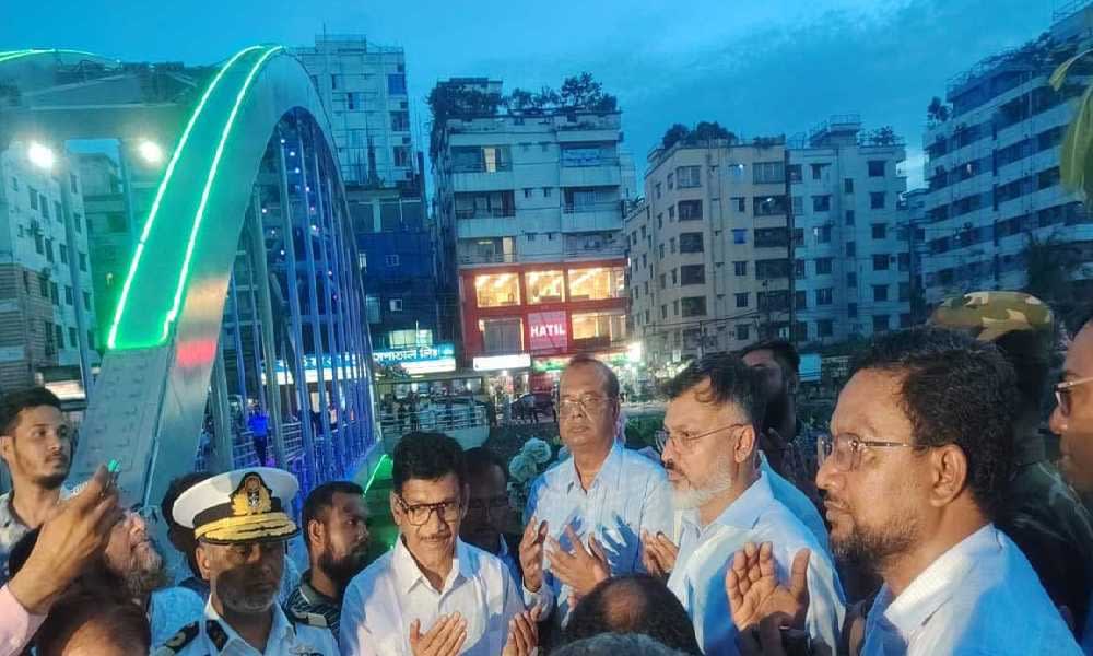 আফতাবনগর-বনশ্রীতে ফুটওভার ব্রিজ, যাতায়াতে বাঁচবে ৩০-৪০ মিনিট