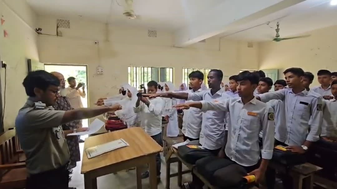 কিশোরগঞ্জে হাজারো শিক্ষার্থীর কণ্ঠে মাদকবিরোধী শপথ
