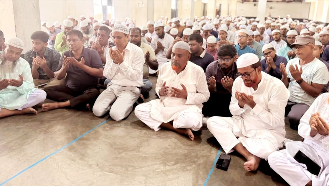 তালোড়ায় ক্বওমী মাদ্রাসায় আলোচনা সভা ও দোয়া মাহফিল