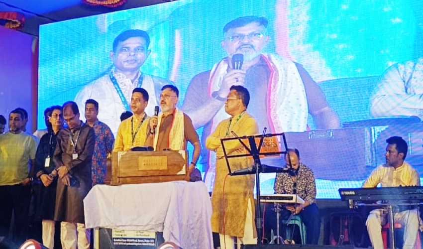 বসুন্ধরা পূজামণ্ডপে উৎসবের আয়োজনে ১ লাখ ৪০ হাজার টাকার সহায়তা
