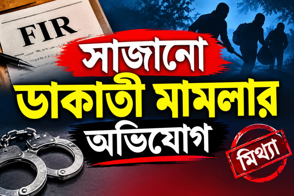 সলঙ্গায় সাজানো ডাকাতি মামলাকে ঘিরে এলাকায় গুঞ্জন